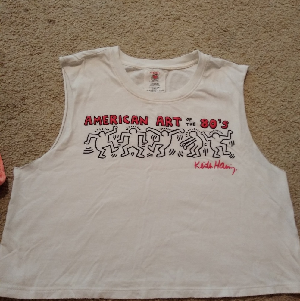 Forever 21 Keith Haring Tank Top size medium